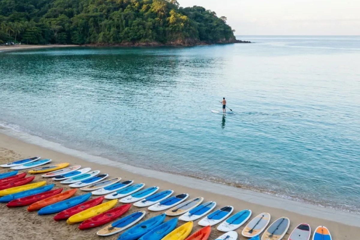 Paddle Board Lessons — Los Arcos